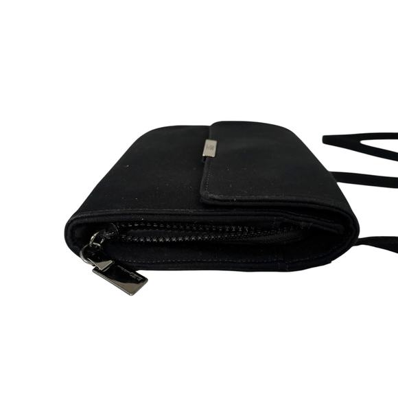 Enzo Angiolini Crossbody Wallet Bag Adjustable Multi Pockets Suede Accordion - Picture 3 of 12